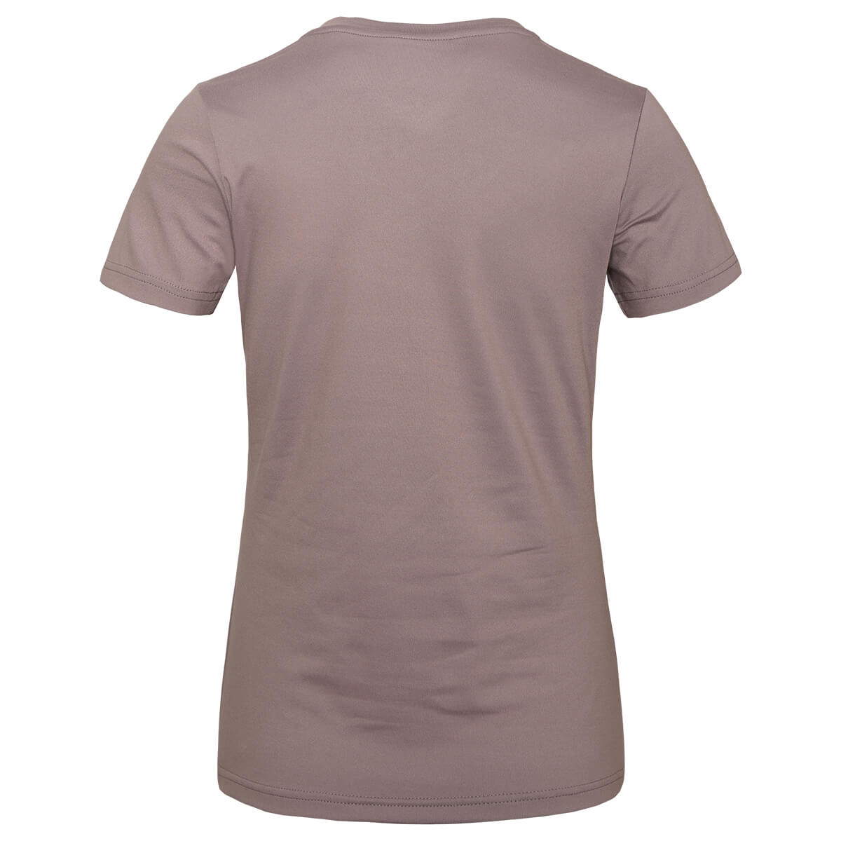 01 Kingsland Bianca v neck T shirt i farven purple quail